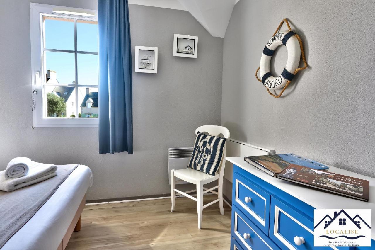 LocaLise - Maison E2 au Guilvinec - A 20m de la mer avec jardin et piscine - Tout à pied, plage, port, centre commerces, marché - Wifi inclus - Vue mer de la chambre - Animaux bienvenus - Linge de lit inclus Exterior foto