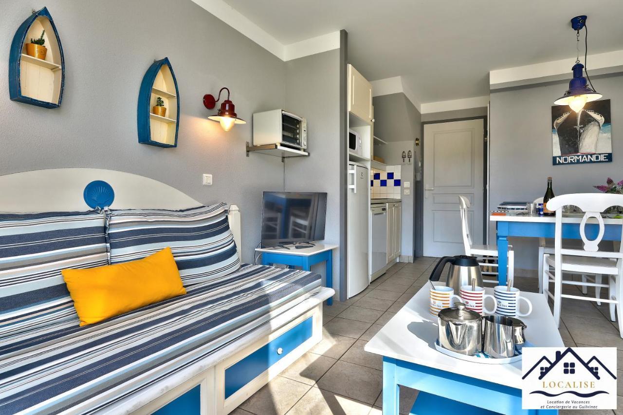 LocaLise - Maison E2 au Guilvinec - A 20m de la mer avec jardin et piscine - Tout à pied, plage, port, centre commerces, marché - Wifi inclus - Vue mer de la chambre - Animaux bienvenus - Linge de lit inclus Exterior foto