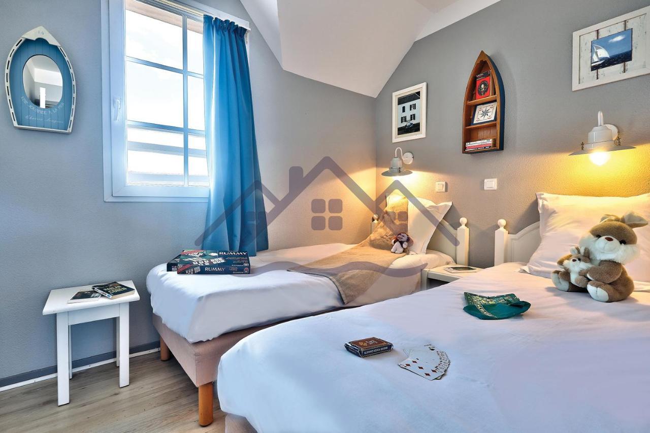 LocaLise - Maison E2 au Guilvinec - A 20m de la mer avec jardin et piscine - Tout à pied, plage, port, centre commerces, marché - Wifi inclus - Vue mer de la chambre - Animaux bienvenus - Linge de lit inclus Exterior foto